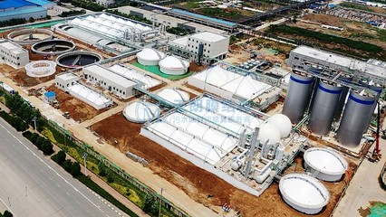 天方藥業四分廠搬遷項目污水池反吊膜封閉工程 環境工程的創新實踐與綜合效益